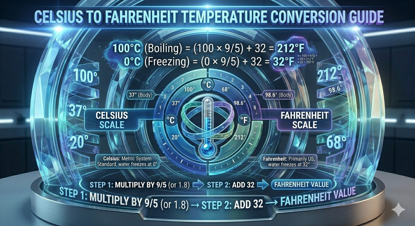 How to Convert Celsius to Fahrenheit