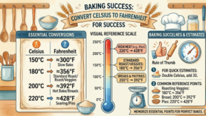 Convert Celsius to Fahrenheit for Baking Success