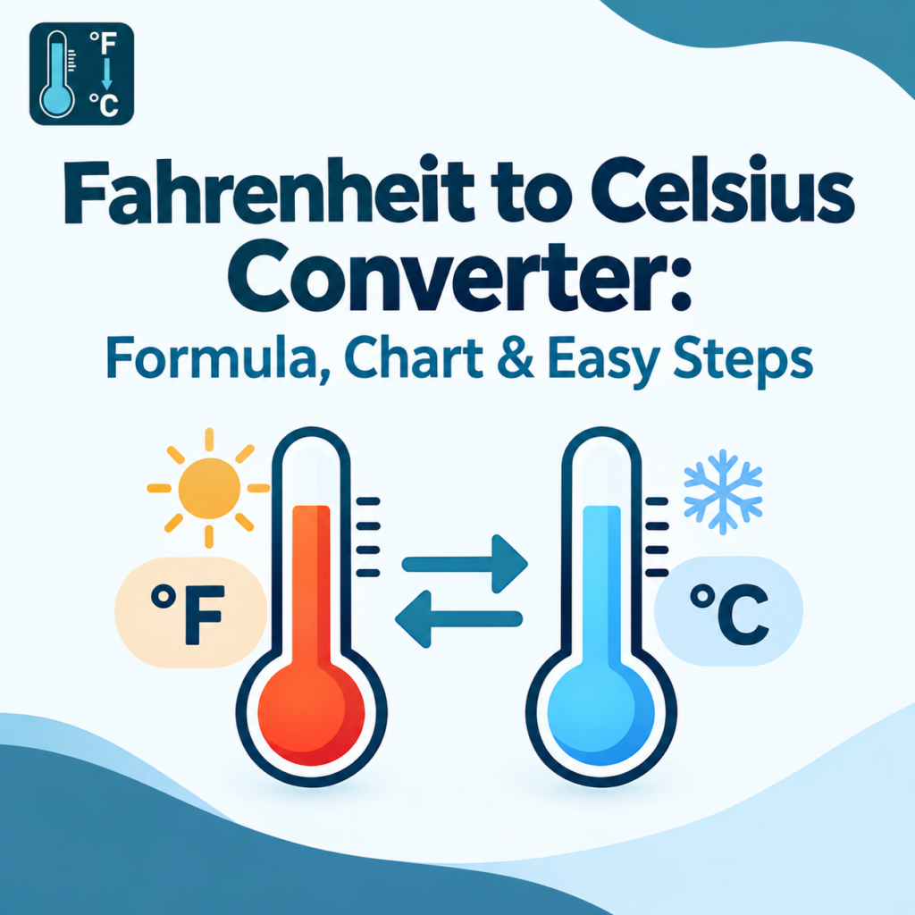 Fahrenheit to Celsius Converter